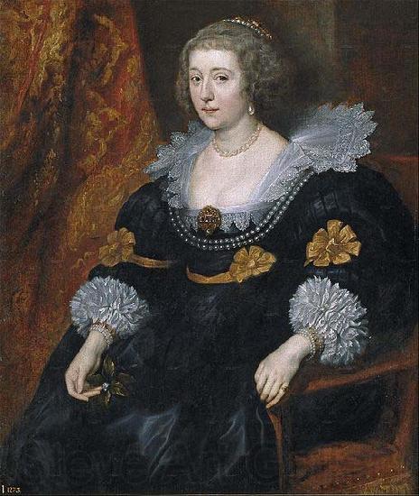 Anthony Van Dyck Portrat Amalies zu Solms-Braunfels Spain oil painting art
